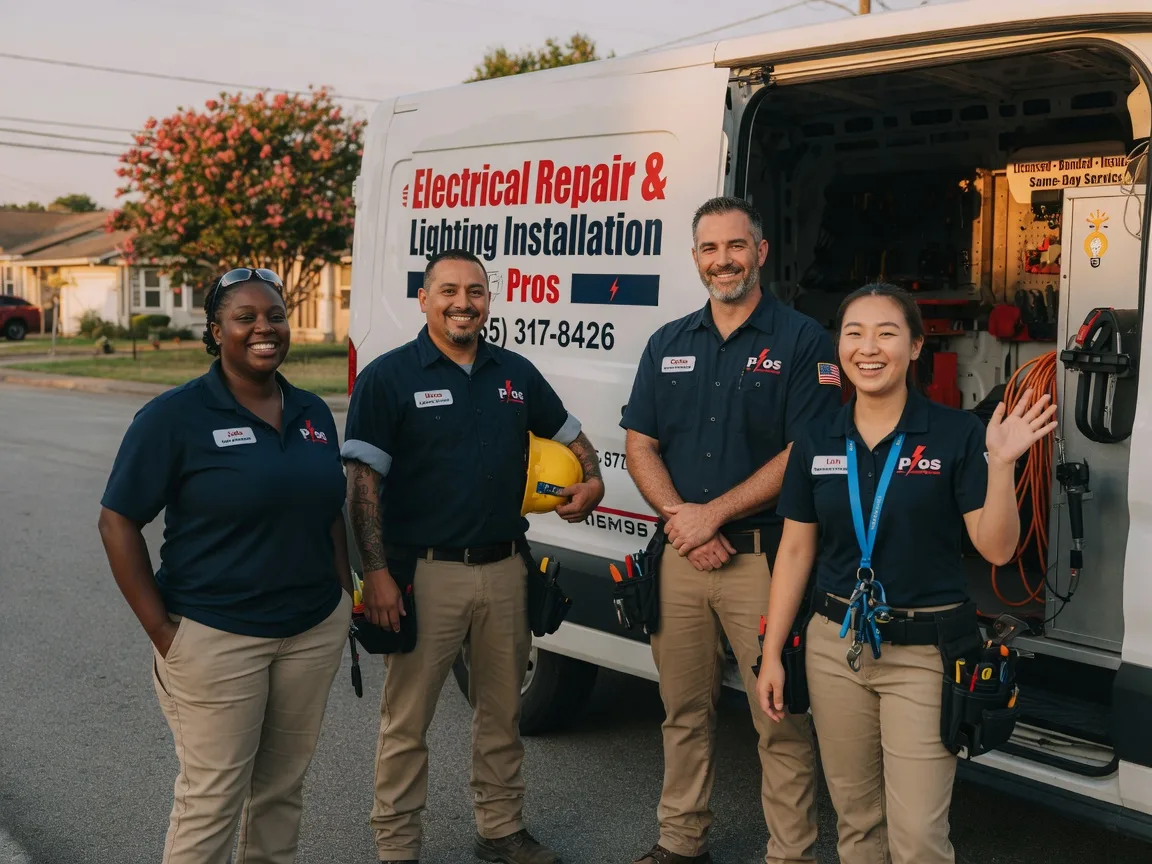 Licensed Electrician company in Blooming Grove, TX
